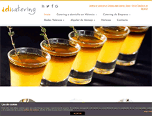 Tablet Screenshot of delicatering.es